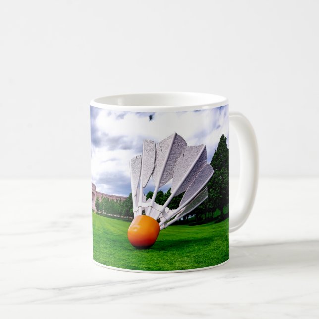 Taza De Café Shuttlecock de Kansas City (Anverso derecho)