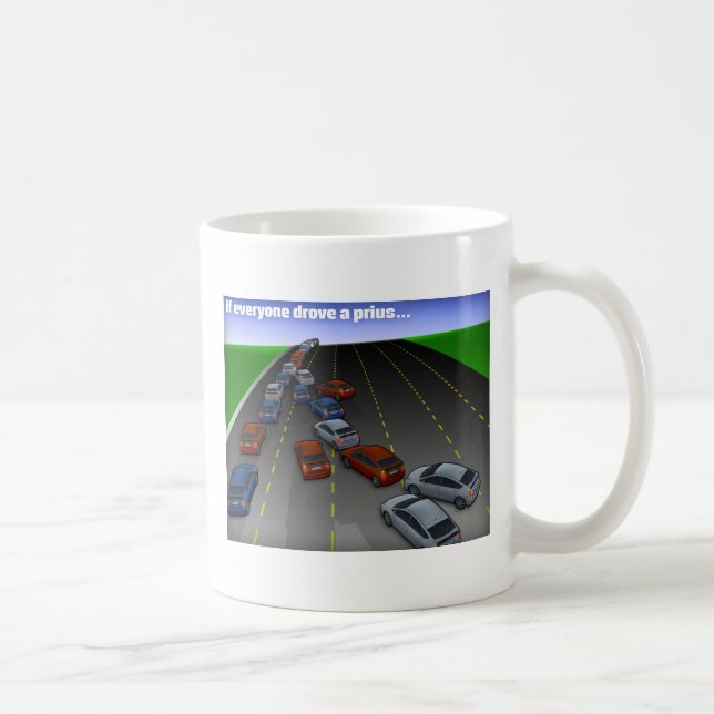 Taza De Café … si cada uno condujo un prius (Derecha)