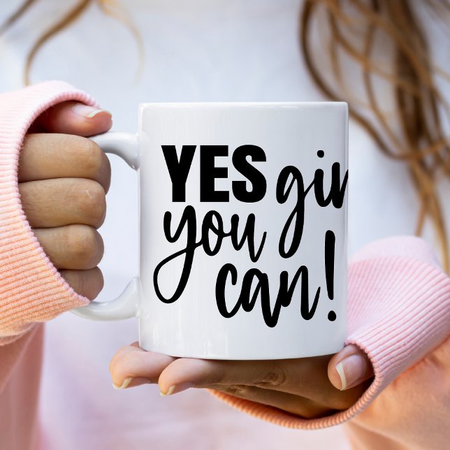 Taza De Café Sí Chica que puedes (Subido por el creador)