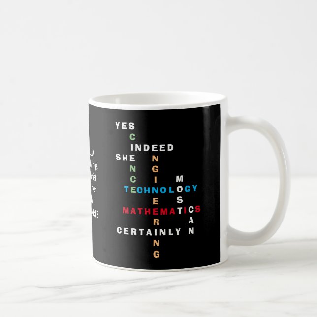 Taza De Café SÍ, ELLA PUEDE HACER MADERA Motivacional (Derecha)