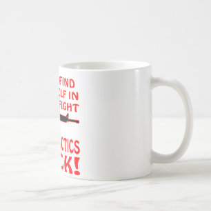 Taza De Café Si encuéntrese en una lucha justa sus táctica pa