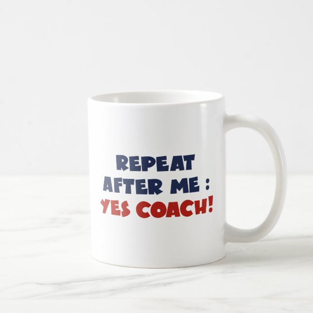 Taza De Café Sí entrenador (Derecha)