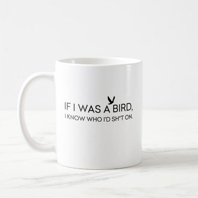 Taza De Café Si era un pájaro (Izquierda)