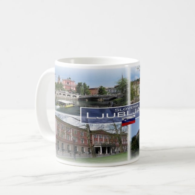 Taza De Café SI Eslovenia - Ljubljana - (Anverso izquierdo)