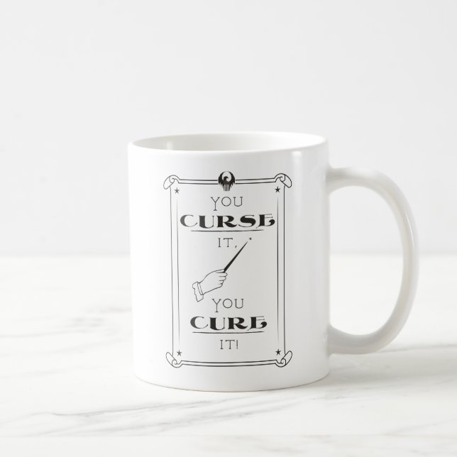 Taza De Café Si Lo Maldices, Lo Curas (Derecha)