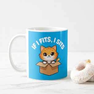Taza De Café Si Me Encaja, Me Siente Gato Fundido