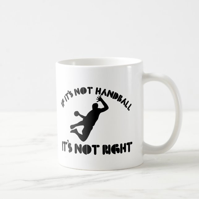 Taza De Café Si no es balonmano correcto (Derecha)
