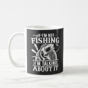 Taza De Café Si no soy un pescador Amante del humor divertido d