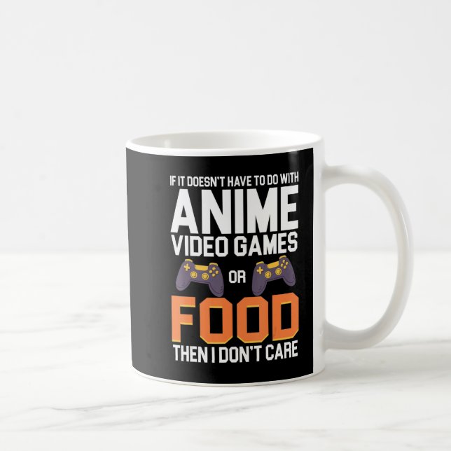 Taza De Café Si no tiene que ver con juegos de video animados o (Derecha)