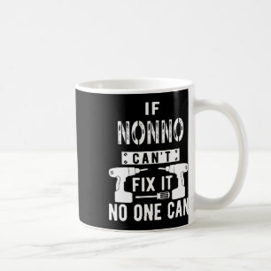 Taza De Café Si Nonno puede arreglarlo, nadie puede Italia Gra 