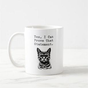 Taza De Café Sí, Puedo Probar Esa Declaración Diseño Matemático