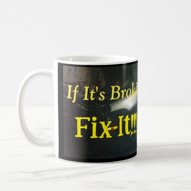 TAZA DE CAFÉ SI SE ROMPIÓ -FIX IT COFFER MUG (Izquierda)