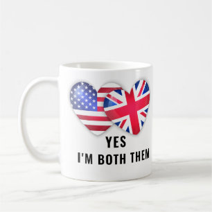 Taza De Café Sí, soy ambos – Día de la Ciudadanía