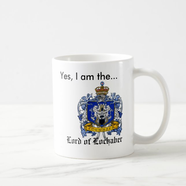Taza De Café Sí, soy el señor de Lochaber (Derecha)