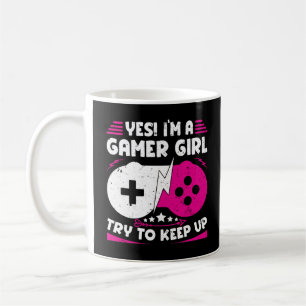 Taza De Café Sí, soy un juego de azar Chica divertido de videoj