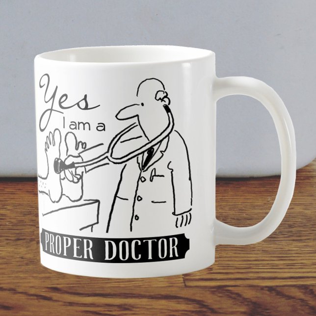 Taza De Café Sí, soy un Médica adecuado. (Subido por el creador)