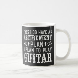 Taza De Café Sí, Tengo Un Plan De Jubilación Divertido Amante D