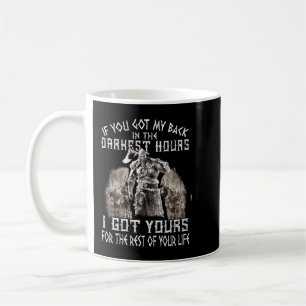 Taza De Café Si Tienes Mi Espalda En Las Horas Más Oscuras Yo T