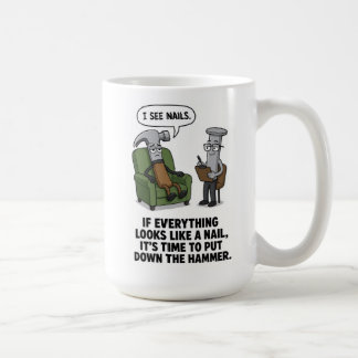 Taza De Café Si todo parece un clavo Mug