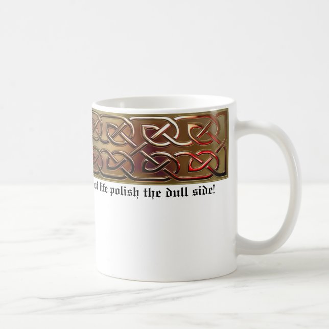Taza De Café Si usted no puede ver a la parte positiva… (Derecha)
