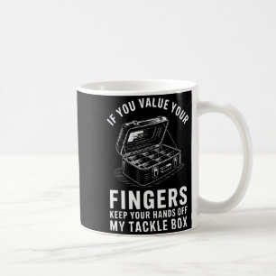 Taza De Café Si Valor As Tus Dedos Caja de Accesorios de Pesca 