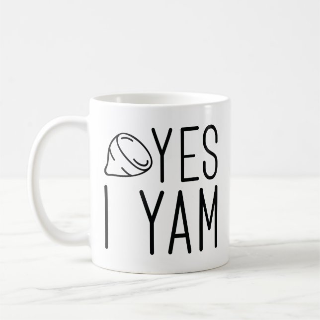 Taza De Café Sí Yam (Izquierda)