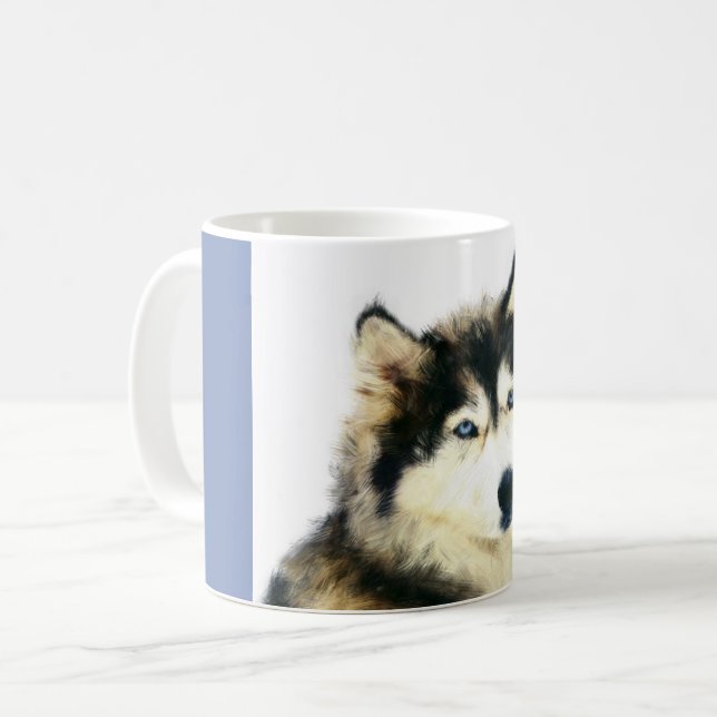 Taza De Café Siberian Husky Mug (Anverso izquierdo)