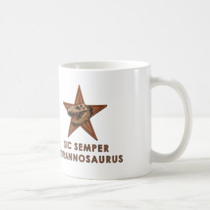 TAZA DE CAFÉ SIC SEMPER TYRANNOSAURUS
