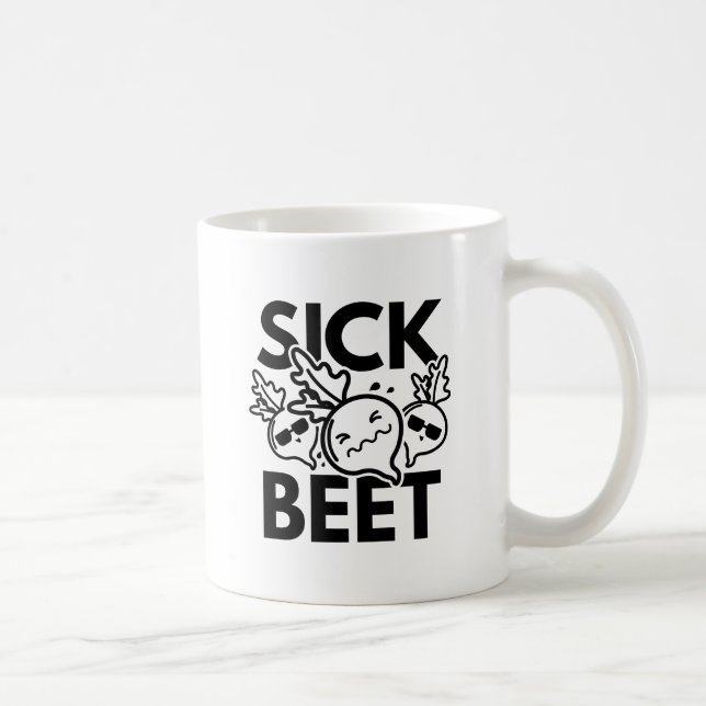 Taza De Café Sick Beet (Derecha)