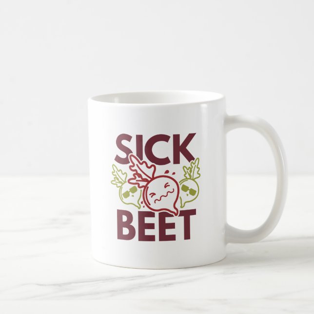 Taza De Café Sick Beet (Derecha)