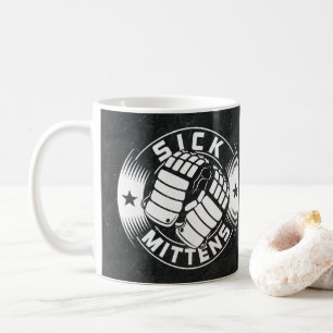Taza De Café Sick Mittens Hockey sobre hielo Café Mug