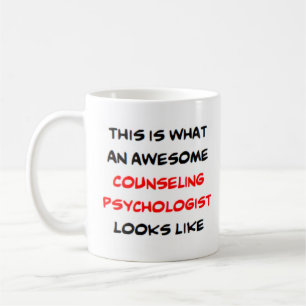 Taza De Café sicólogo consejero, impresionante