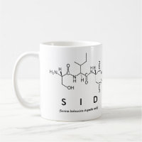 Sid peptide nombre mug