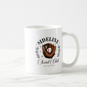 Taza De Café Sideline Social Club Bysebyll Mom Matching