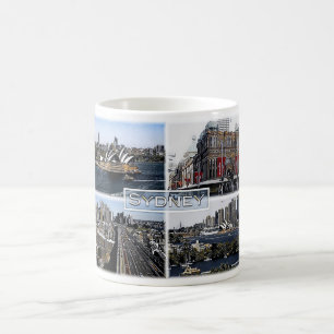 Taza De Café Sidney - Australia - Mosaic -