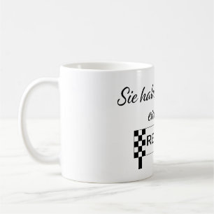 Taza De Café Sie haben ihren Ziel erreicht Rente
