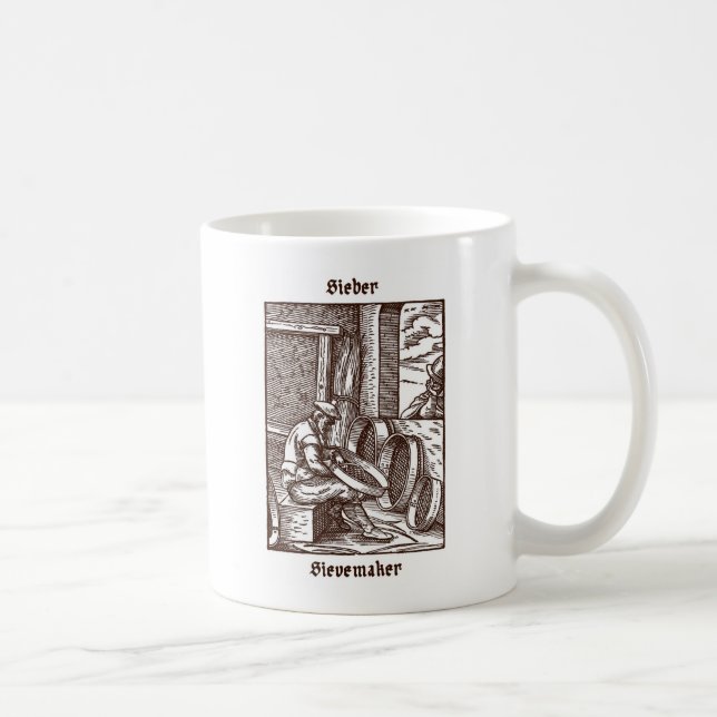 Taza De Café Sieber - fabricante del tamiz (Derecha)