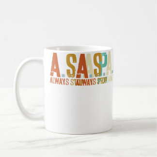 Taza De Café Siempre Detente Y Reza Religioso Pastor Cristiano 