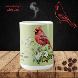 Taza De Café Siempre estoy contigo Cardenal Bird