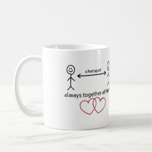 Taza De Café Siempre juntos en el corazón