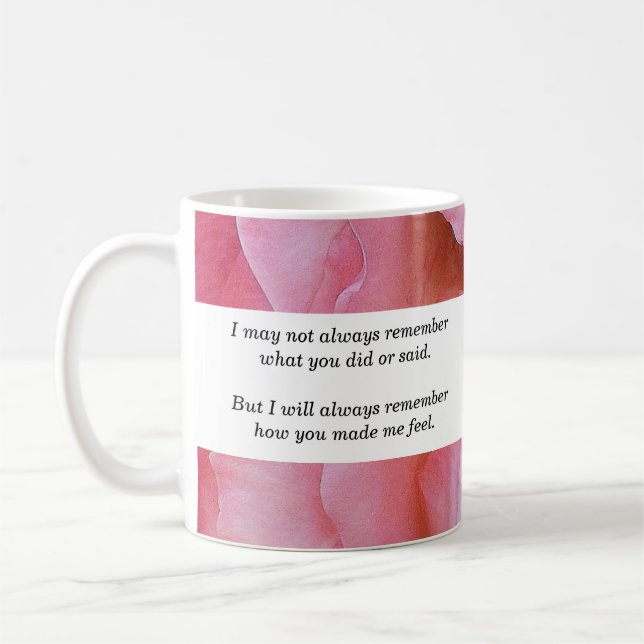 Taza de café "Siempre recuerda" (Izquierda)