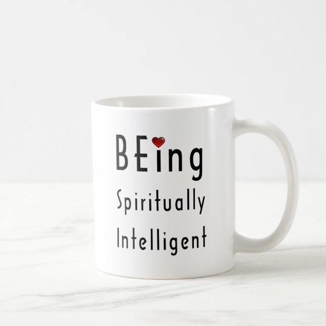 Taza De Café Siendo espiritual inteligente (Derecha)
