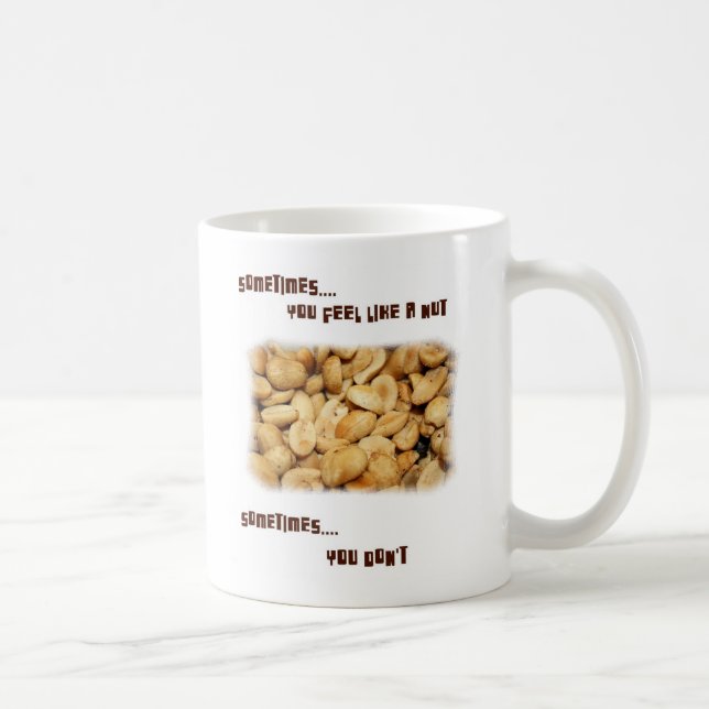 Taza De Café ¿sienta como una nuez? (Derecha)