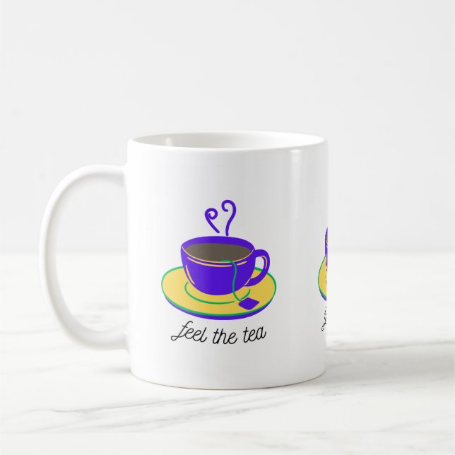 Taza De Café Siente el té (Izquierda)