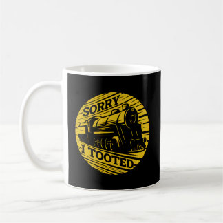 Taza De Café Siento Haber Tomado Al Conductor Del Ferrocarril