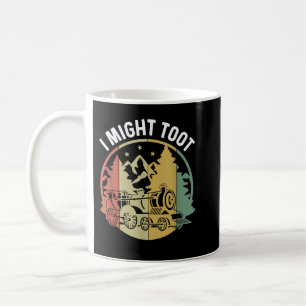 Taza De Café Siento Haber Tomado El Tren De Vapor Del Ferrocarr