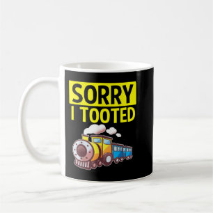 Taza De Café Siento Haber Tomado El Tren Vintage Fundido