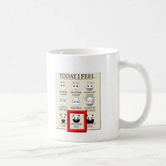 Taza De Café Siento hoy mal neutral
