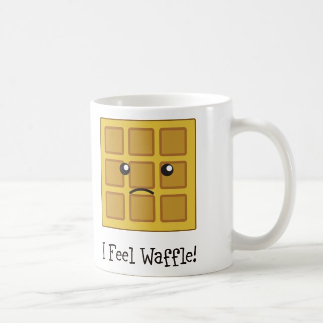 Taza De Café ¡Siento Waffle! (Derecha)