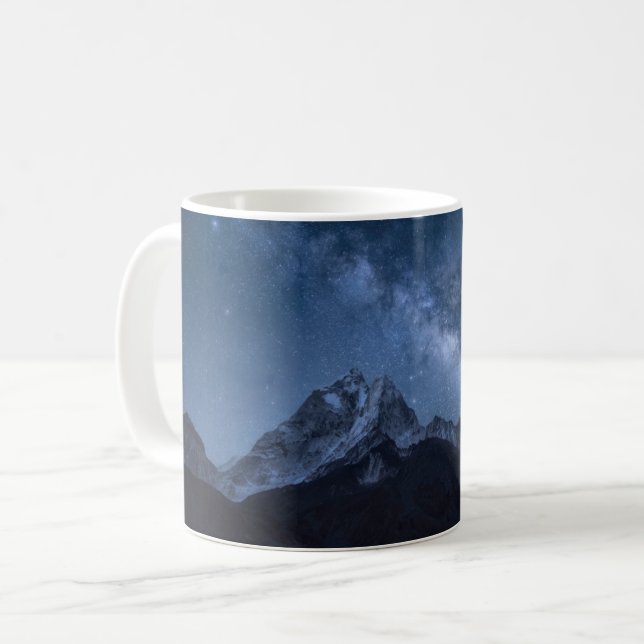 Taza De Café Sierra | Montaña Thamserku, Nepal (Anverso izquierdo)